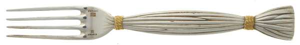 Moisson-Gold (Silverplate, Gold Accent) Individual Salad Fork