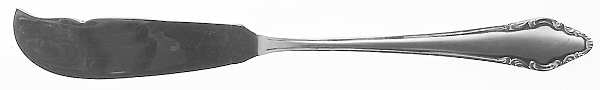 HEN12 Flat Handle Master Butter Knife
