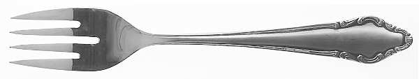 HEN12 Individual Salad Fork