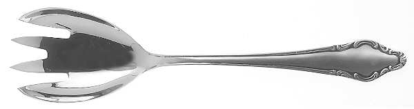 HEN12 Solid Salad Serving Fork