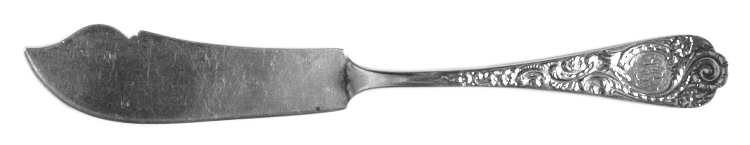 HMD5 (STERLING) Flat Handle Master Butter Knife