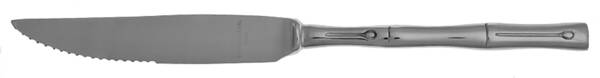 Bamboo (Stainless) Steak Knife Individual Hollow, Serrate HC
