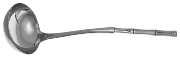 Bamboo (Stainless) Soup Ladle with Stainless Bowl HC