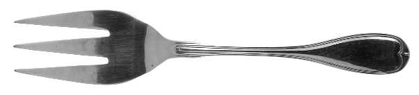 Banquet (Stainless) Medium Solid Cold Meat Serving Fork