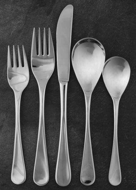 Manor (Stainless) 5 Piece Place Setting