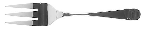 Manor (Stainless) Medium Solid Cold Meat Serving Fork