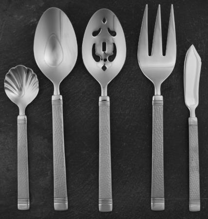 Monaco (Stainless) 5 Piece Hostess Set