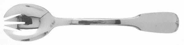 HRE2 (SILVERPLATE) Solid Salad Serving Fork