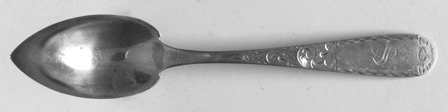 HEB4 (STERLING) Fruit/Orange Spoon