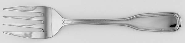 HSV18 (STAINLESS) Medium Solid Cold Meat Serving Fork