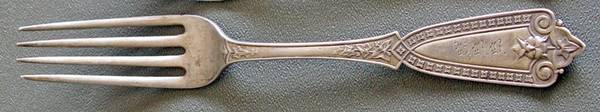 Ivy (Coin) Sterling Silver Fork