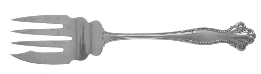 Hope (Sterling, 1899) Small Solid Cold Meat Serving Fork