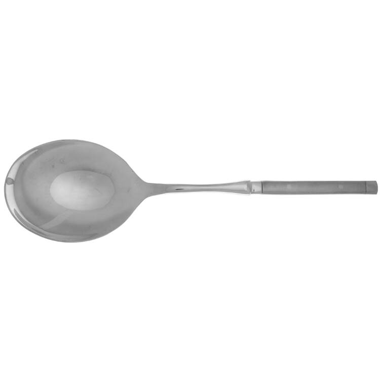 Shangrila (Stainless) Casserole Spoon with Smooth Stainless Bowl HC