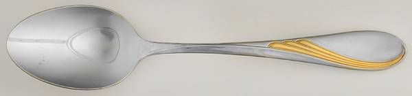 Glengarry (Gold Accent) Place/Oval Soup Spoon