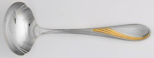 Glengarry (Gold Accent) Solid Gravy Ladle