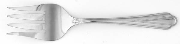 Applaude (Stainless) Medium Solid Cold Meat Serving Fork
