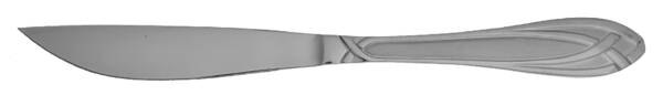 Lace Frosted (Stainless) Steak Knife Individual Solid No Serrate HC
