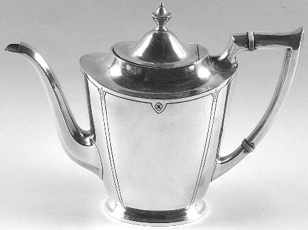 Fiesta (Sterling, Hollowware) Coffee Pot