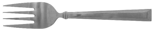 Portfolio (Stainless) Medium Solid Cold Meat Serving Fork