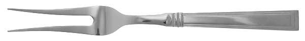 Portfolio (Stainless) Small Steak Carving Fork with Stainless Prongs