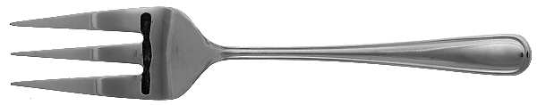 Cottage (Stainless) Medium Solid Cold Meat Serving Fork
