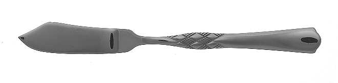 Braid (Stainless) Flat Handle Master Butter Knife