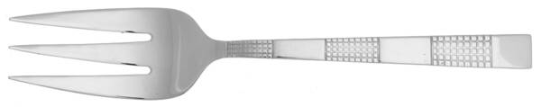 Chic (Stainless) Medium Solid Cold Meat Serving Fork
