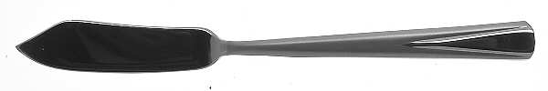 Prism (Stainless Satin-Glossy Accent) Flat Handle Master Butter Knife