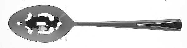 Prism (Stainless Satin-Glossy Accent) Pierced Tablespoon (Serving Spoon)