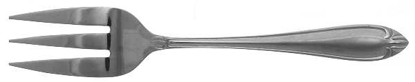 Abigail(Stainless) Medium Solid Cold Meat Serving Fork
