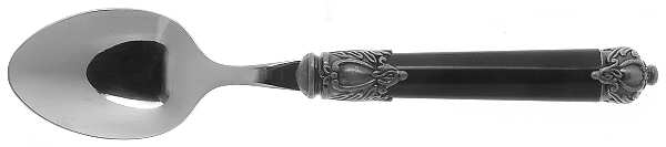 San Remo-Black (Stainless) Place/Oval Soup Spoon
