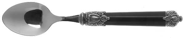 San Remo-Black (Stainless) Teaspoon