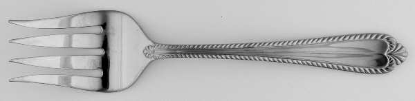 Renee (Stainless) Medium Solid Cold Meat Serving Fork