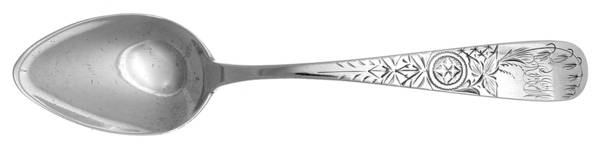 HSJ1 (Sterling) Monogrammed Oval Dessert/Soup Spoon