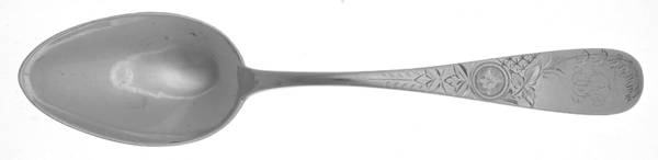 HSJ1 (Sterling) Monogram Tablespoon (Serving Spoon)