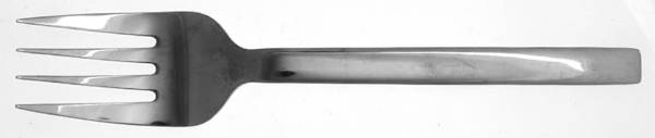 HSV7 (Stainless) Medium Solid Cold Meat Serving Fork