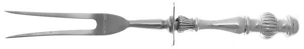 HAS2 (Sterling) Large Stainless-Prong Roast Carving Fork