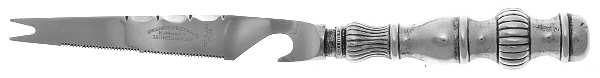 HAS2 (Sterling) Hollow Handle Bar Knife