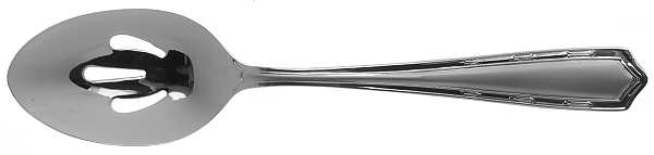 Marquis Frosted (Stainless) Pierced Tablespoon (Serving Spoon)