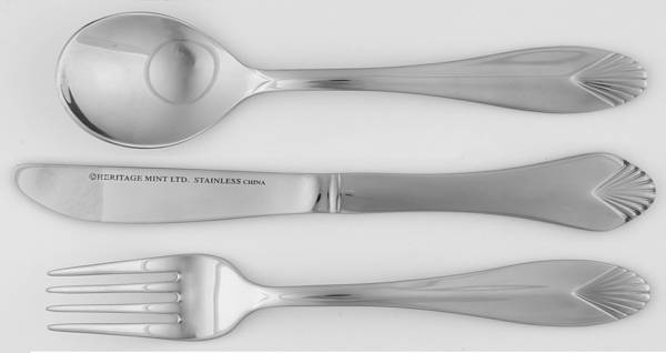 Safrano (Stainless) 3 Piece Youth Set (Knife, Fork & Spoon)
