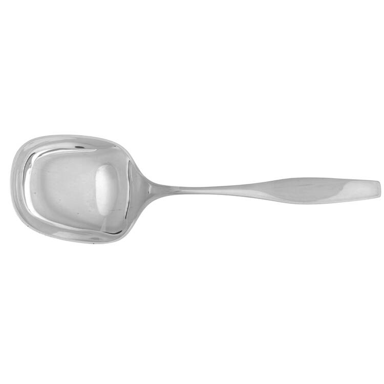 Solid Smooth Casserole Spoon