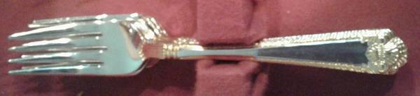 Classic Shell Gold (Stainless) Individual Salad Fork
