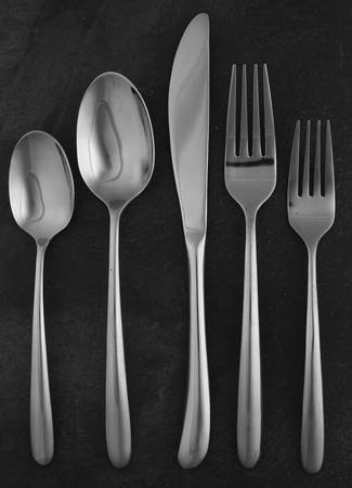 Slope (Stainless) 5 Piece Place Setting
