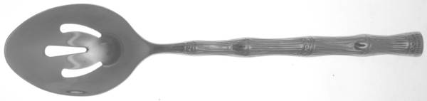 Cathay Mirror (Stainless) Pierced Tablespoon (Serving Spoon)