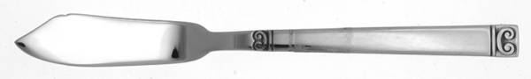 Ambrosia (Stainless) Flat Handle Master Butter Knife