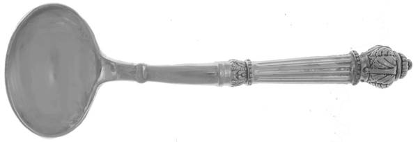 Plume (Silverplate) Solid Gravy Ladle