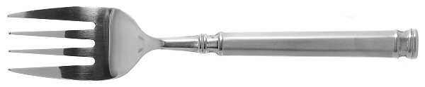 Optimum (Stainless, Frosted) Medium Solid Cold Meat Serving Fork