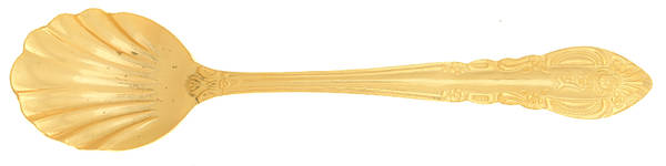 Versailles (Gold Electroplate) Sugar Shell Spoon