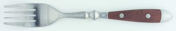 Bistro-Light Brown (Stainless) Individual Salad Fork