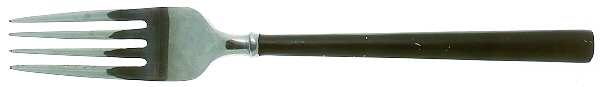 Carrara Enamel-Black (Stainless) Fork